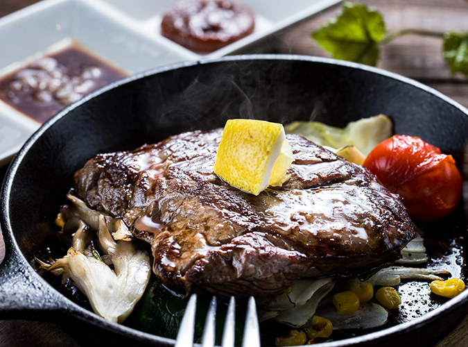 ゆったり3時間飲み放題付き【カイノミ牛ステーキ ロングコース】