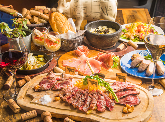 3種グリル食べ比べコース