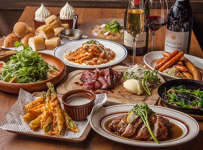 肉を楽しむ★デザート1品付パーティーコース