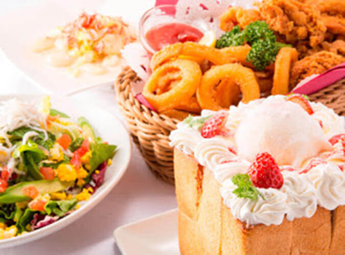 ハニトーパック5時間プラン（ソフトドリンク飲み放題付き）