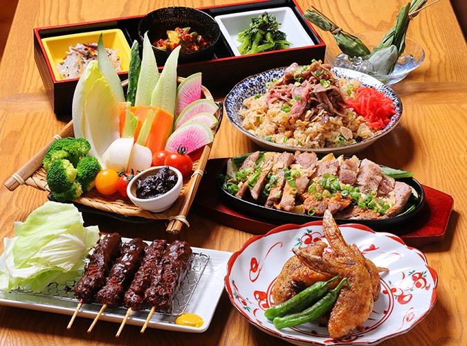 gz特選 旬の食材と名古屋めしコース