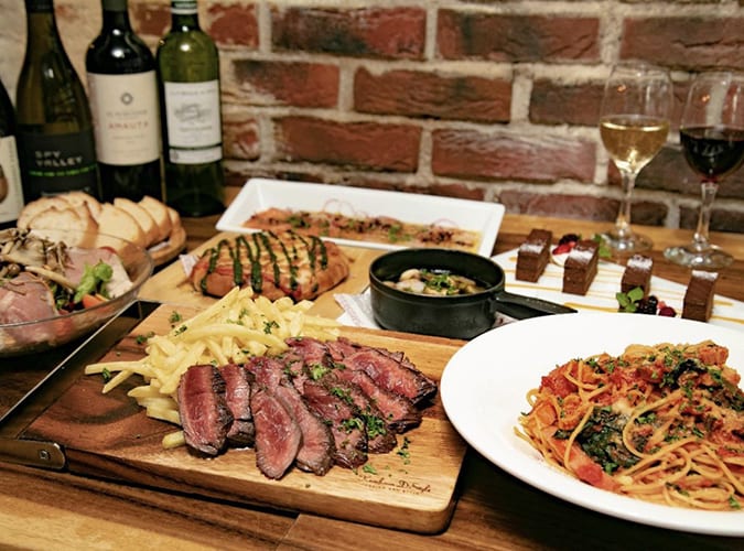 【2.5H飲み放題付】ゴージャスコース◆定番！牛ハラミのグリル含む♪スパークリングワインもＯＫ