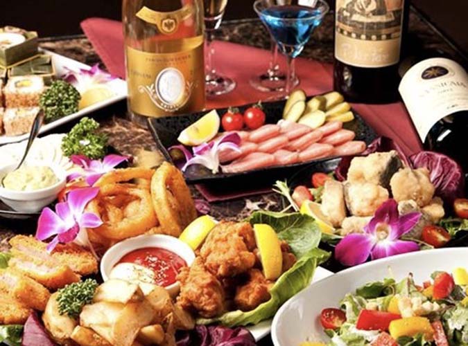 【15名様以上で豪華シャンパンタワー付】豪華パエリア付コース