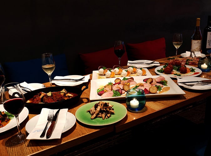 青いナポリ フルコースプラン