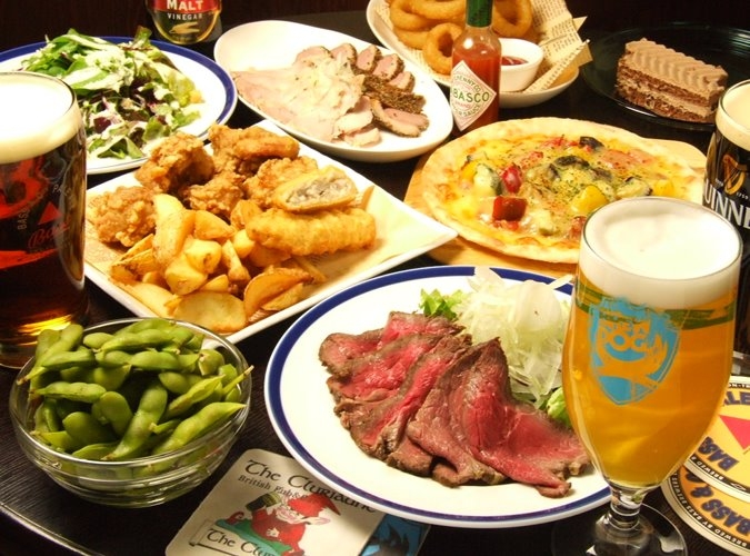 【3H飲み放題】カシキル限定プラン♪ギネスビール他樽生4種飲放！