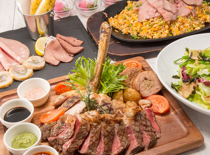 肉極みコース＋入退場1時間無料