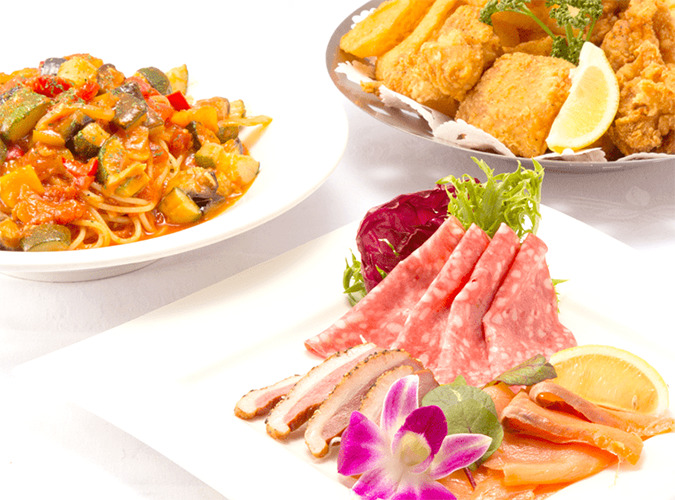 【軽食】わいわい騒ぐならこれ！＋入退場30分無料！