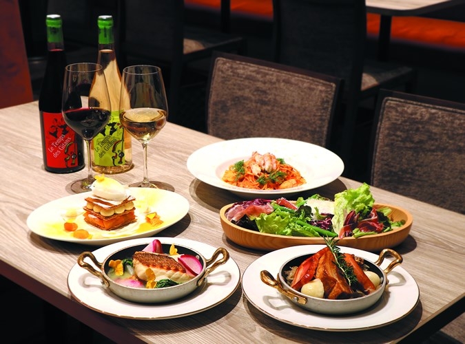 ボンボヌール　シャンパン付き銀座ビュッフェプラン