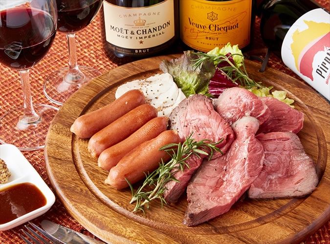 新宿×貸切◆プレモル飲み放OK＆豪快肉料理・選べるメイン 3時間飲み放題