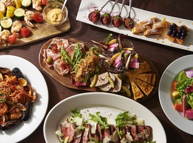 お好きな料理内容が選べる♪カジュアルブッフェプラン