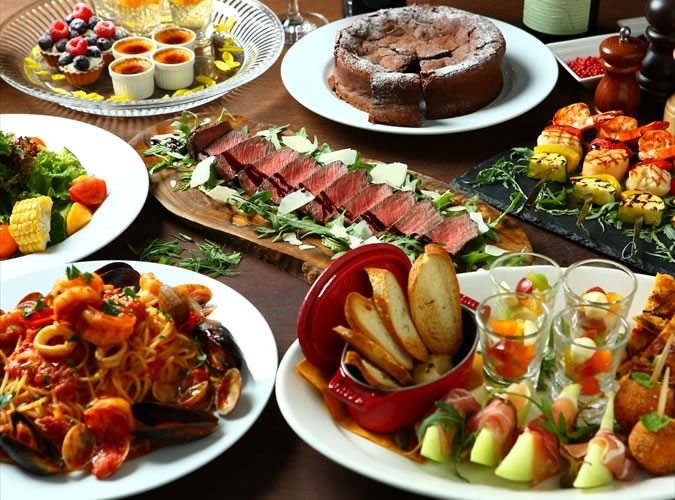 お好きな料理内容が選べる♪スタンダードブッフェプラン