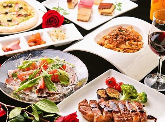 お酒のお供に最適なビュッフェスタイルプラン