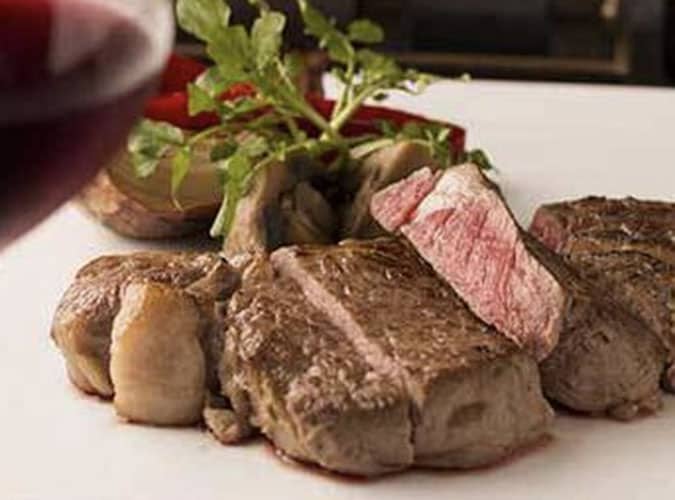 ～熟成牛ステーキと旬魚のポワレWメインプラン～